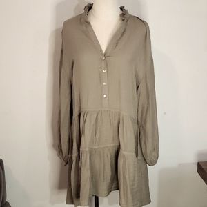 Zara Taupe Mini Dress